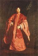Sebastiano Bombelli Full-length portrait of Gerolamo Querini as Procurator of San Marco oil